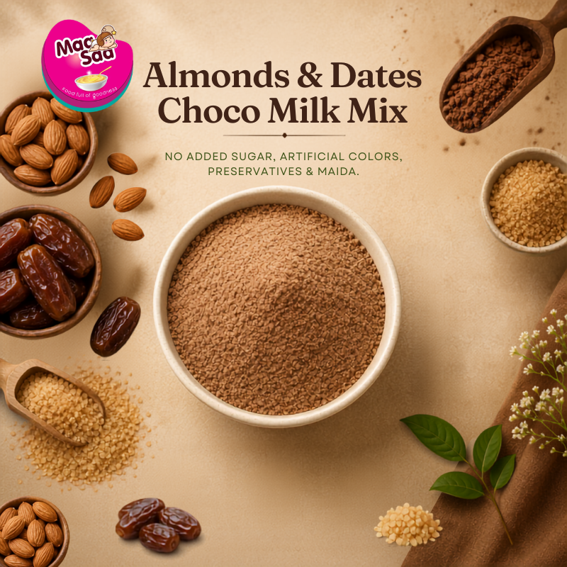 Almond & Date Choco Milk Mix
