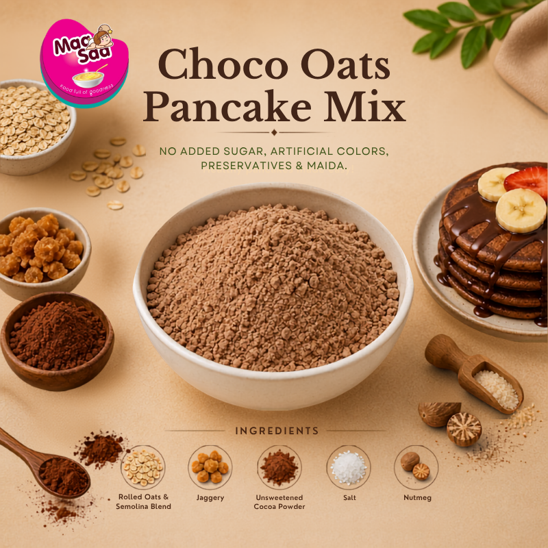 Choco Oats Pancake Mix
