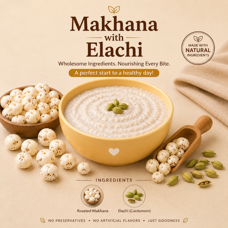 Makhana with Elaichi