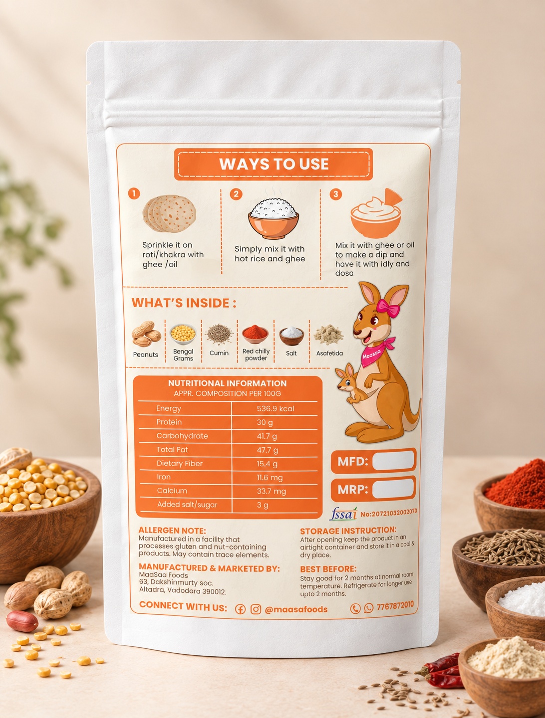 Peanut Powder / Chutney - Image 3
