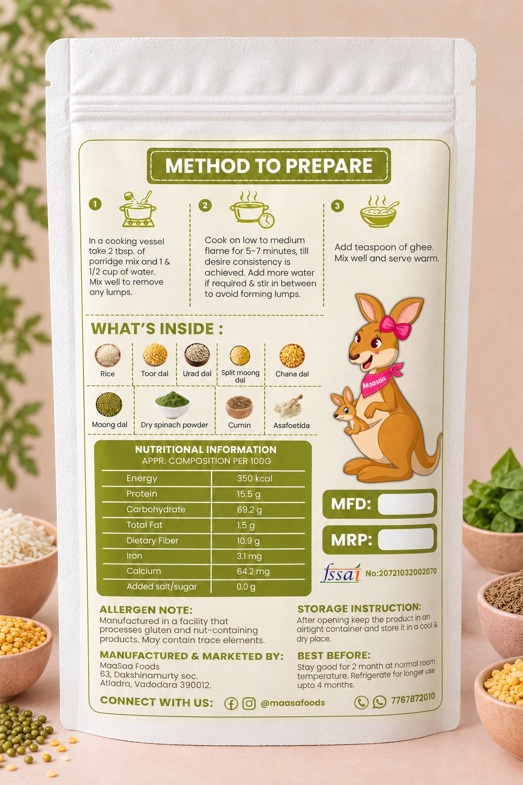 Spinach Khichdi - Image 3